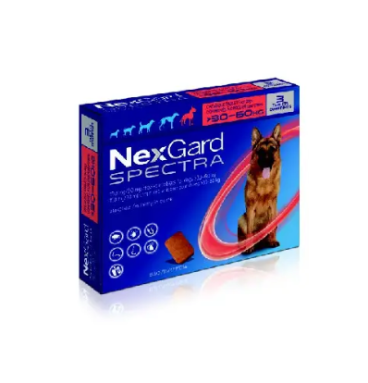 NexGard Spectra 150 mg/30 mg Chewable Tablets for Dogs (30-60 kg) in Pakistan